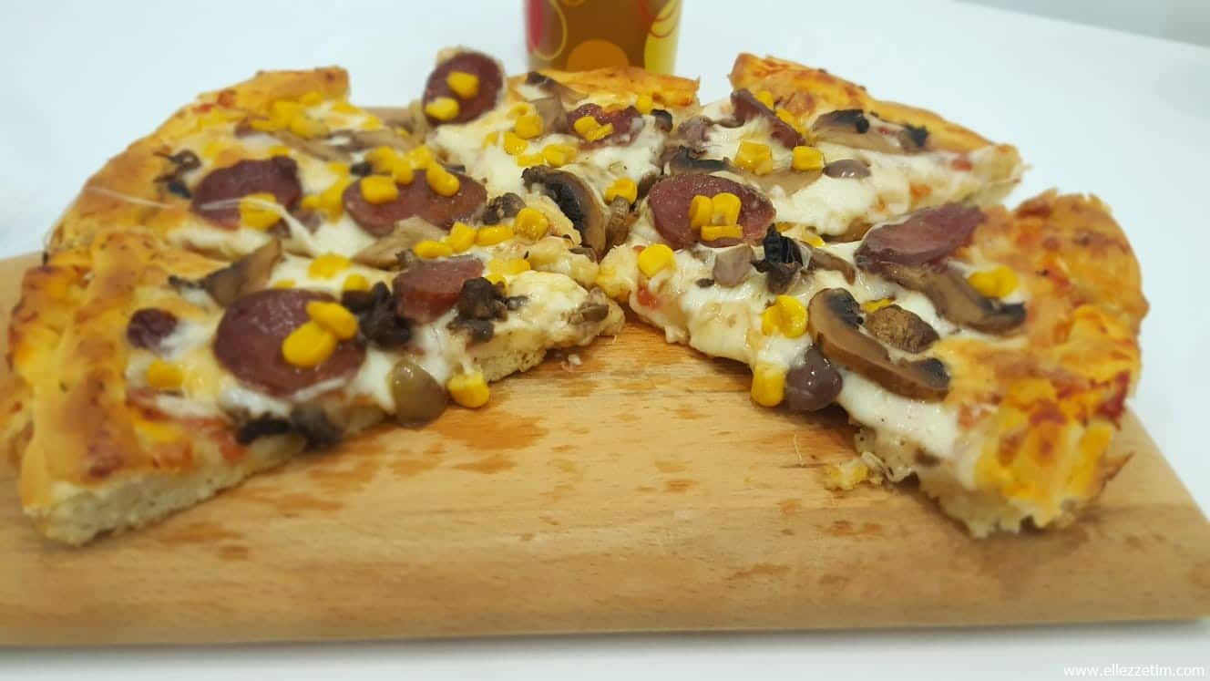 Ev Yapımı Anne Pizza Pratik Hızlı Tarifler El Lezzetim Yemek